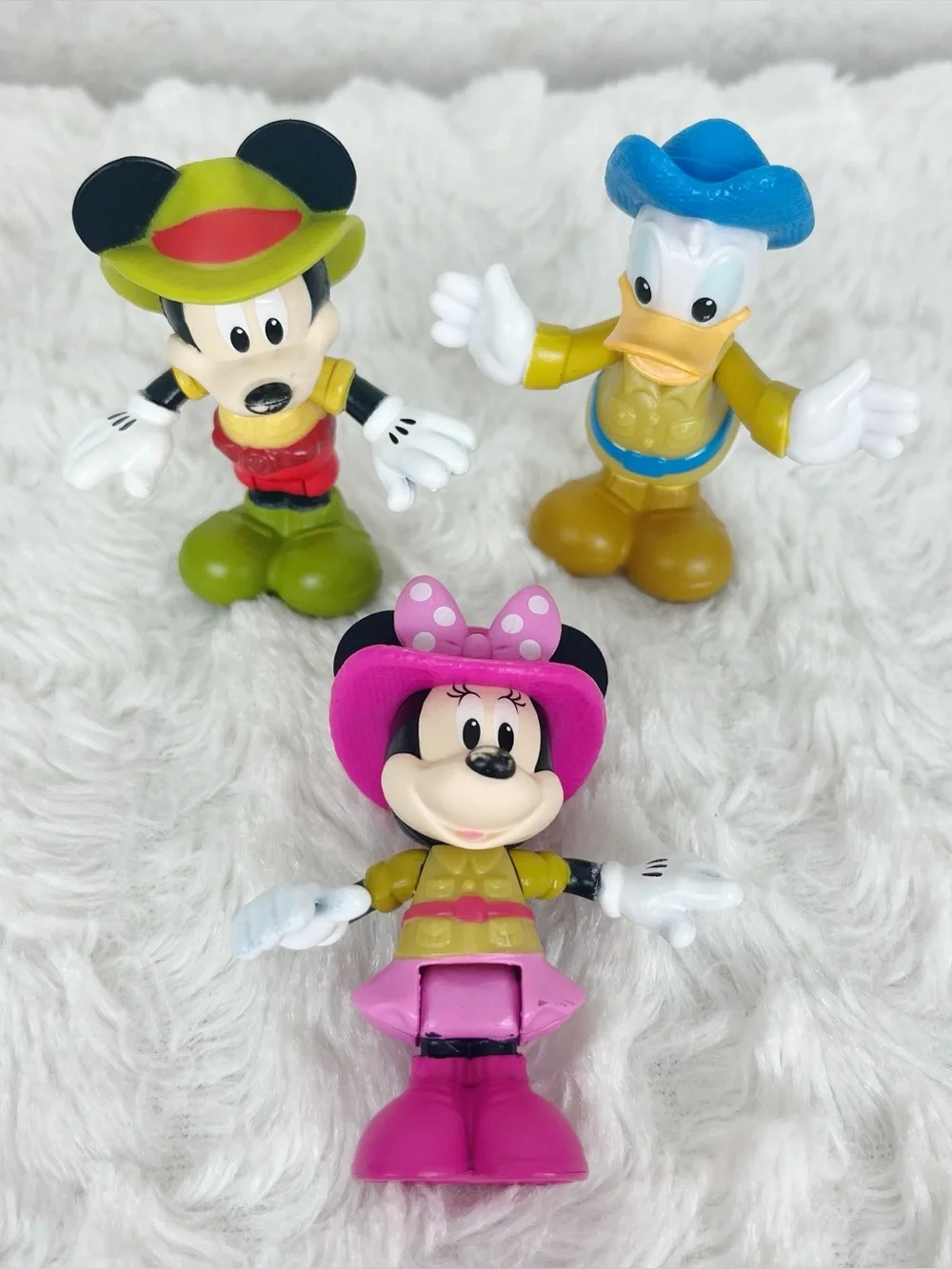 Disney Jr Roaring Safari Mickey Mouse Blue T-Rex Dinosaur Toy Sound Figures